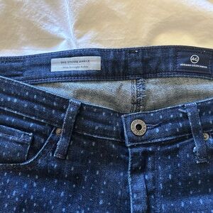 AG slim straight ankle jeans